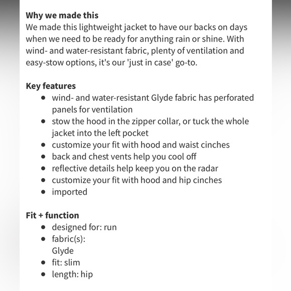 LULULEMON MISS MISTY II IN STAR CRUSHED RUNNING JACKET BLACK WHITE RUST SZ 6 - Picture 15 of 15